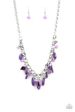 I Want To SEA The World - Purple Necklace - Paparazzi Accessories