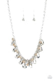 Stage Stunner - Silver Necklace - Paparazzi Accessories 